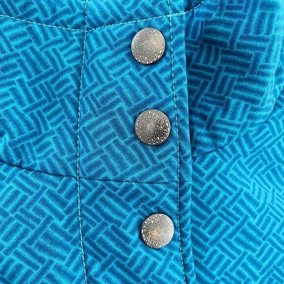 Title Nine Softshell Peacekeeper Long Jacket Coat Fleece Lined size L - Picture 8 of 11